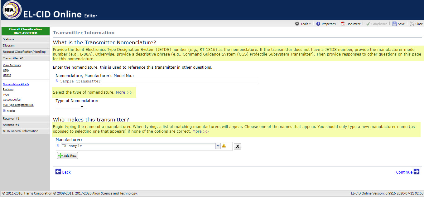 Editor Instruction Examples